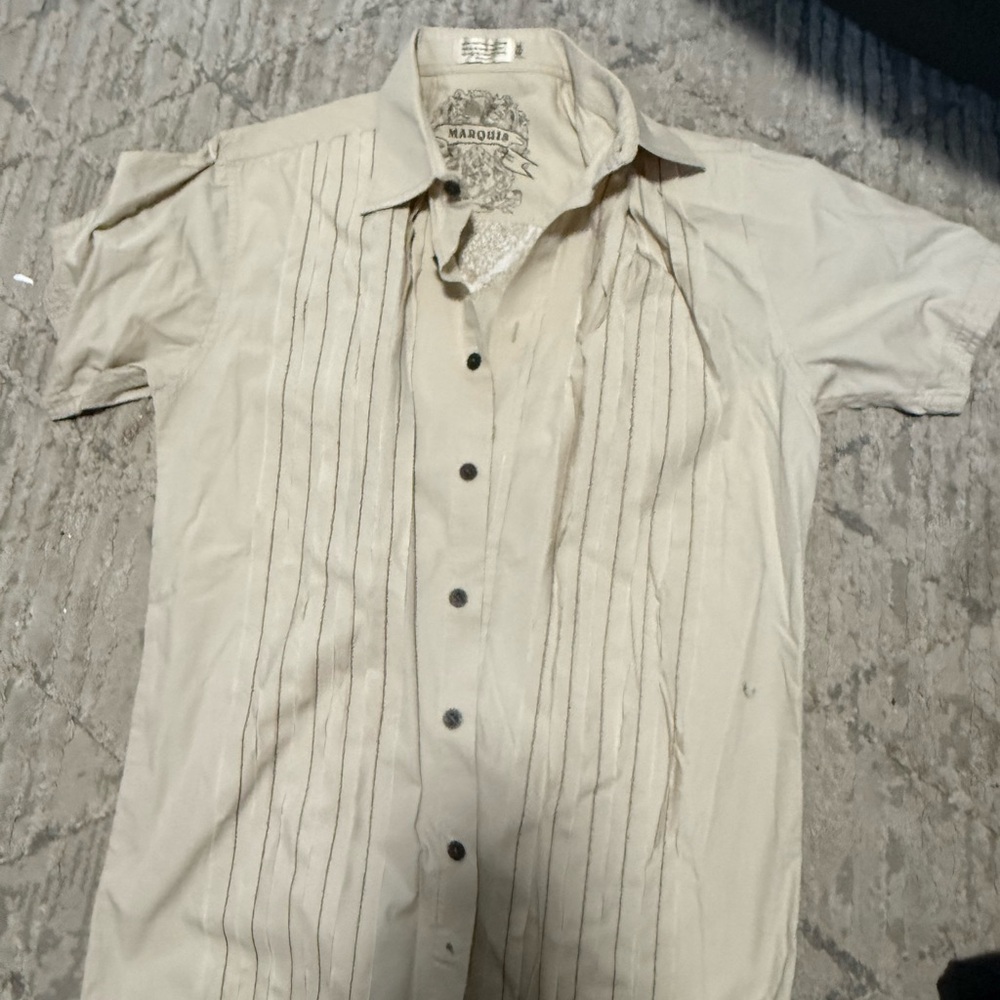 Men's Beige Shirt